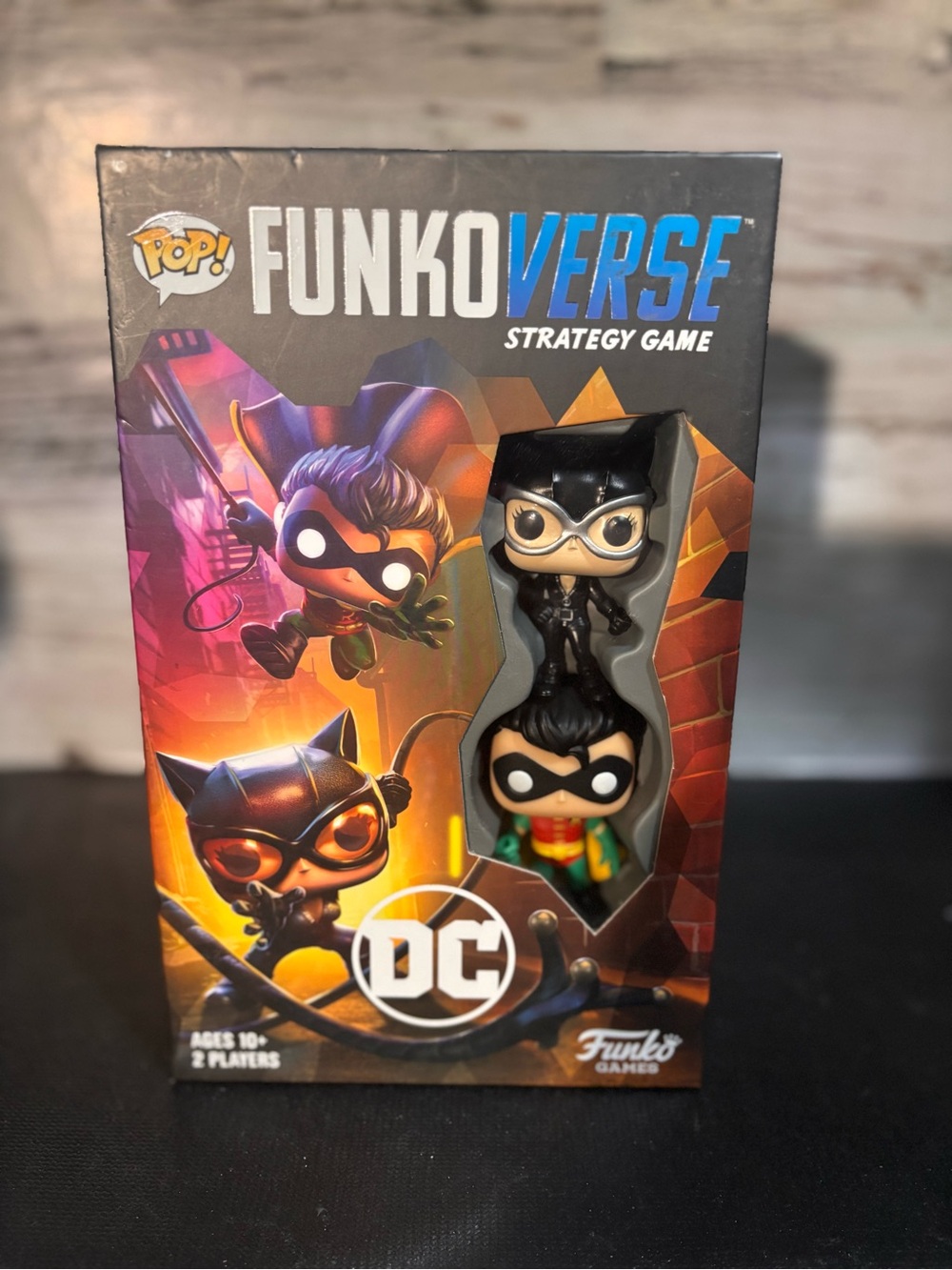 Funko Funkoverse DC Strategy Game - Black, Yellow, Green Accents